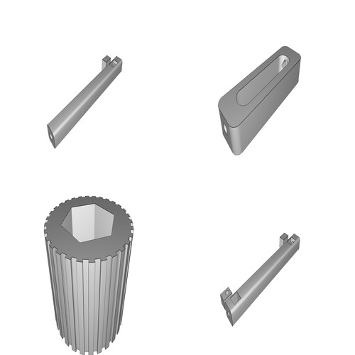 Kit staffa estensione - kit,